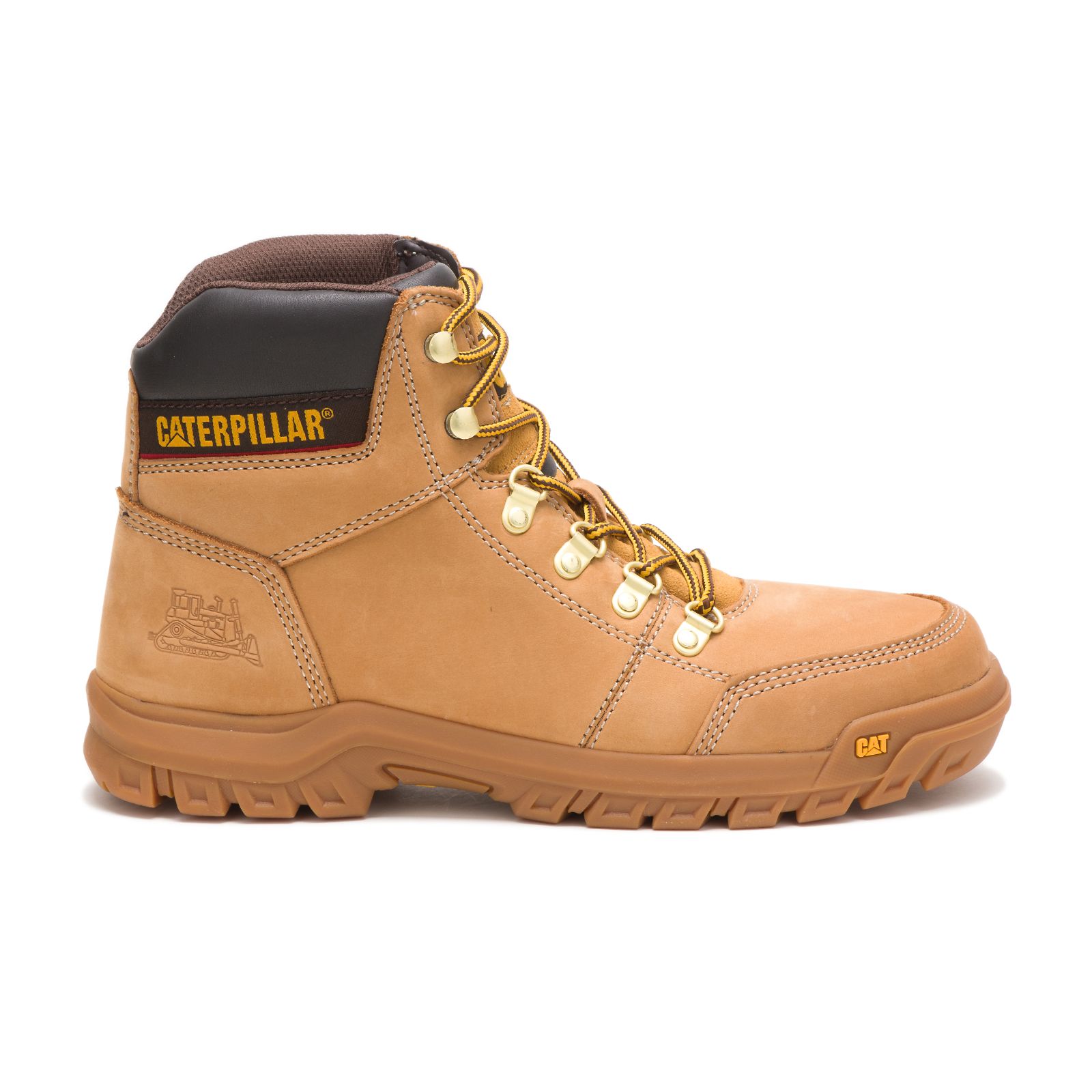 Caterpillar Men's Outline Work Boots Orange CAT-15479